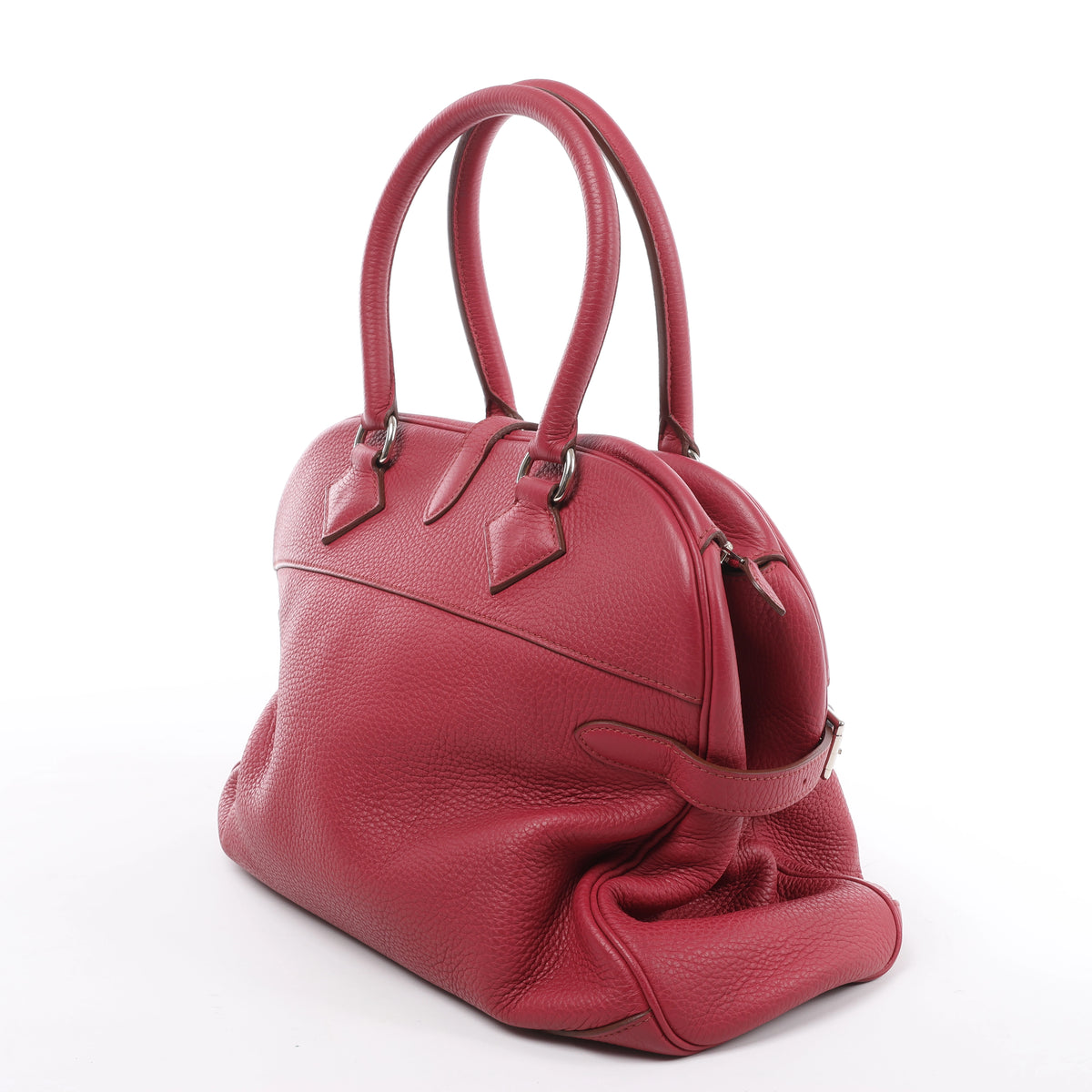 Hermès Atlas 35 Taurillon Clemence Handbag in Bois de Rose □N:2010