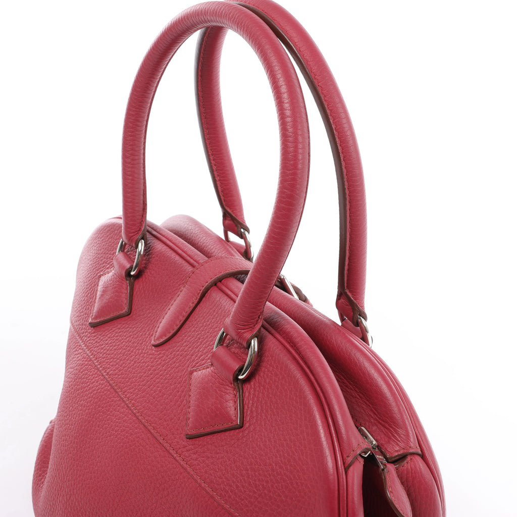 Hermès Atlas 35 Taurillon Clemence Handbag in Bois de Rose □N:2010