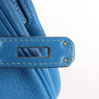 HERMES Birkin 30 Le Tournay Taurillon Clemence Handbag in Mykonos