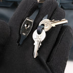 HERMES Birkin 30 Le Tournay Veau Epsom Handbag in Navy Blue □D: 2000