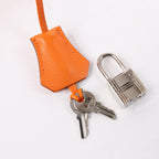HERMES Birkin 30 Veau Swift Orange Silver Metal Fittings Handbag □J: 2006