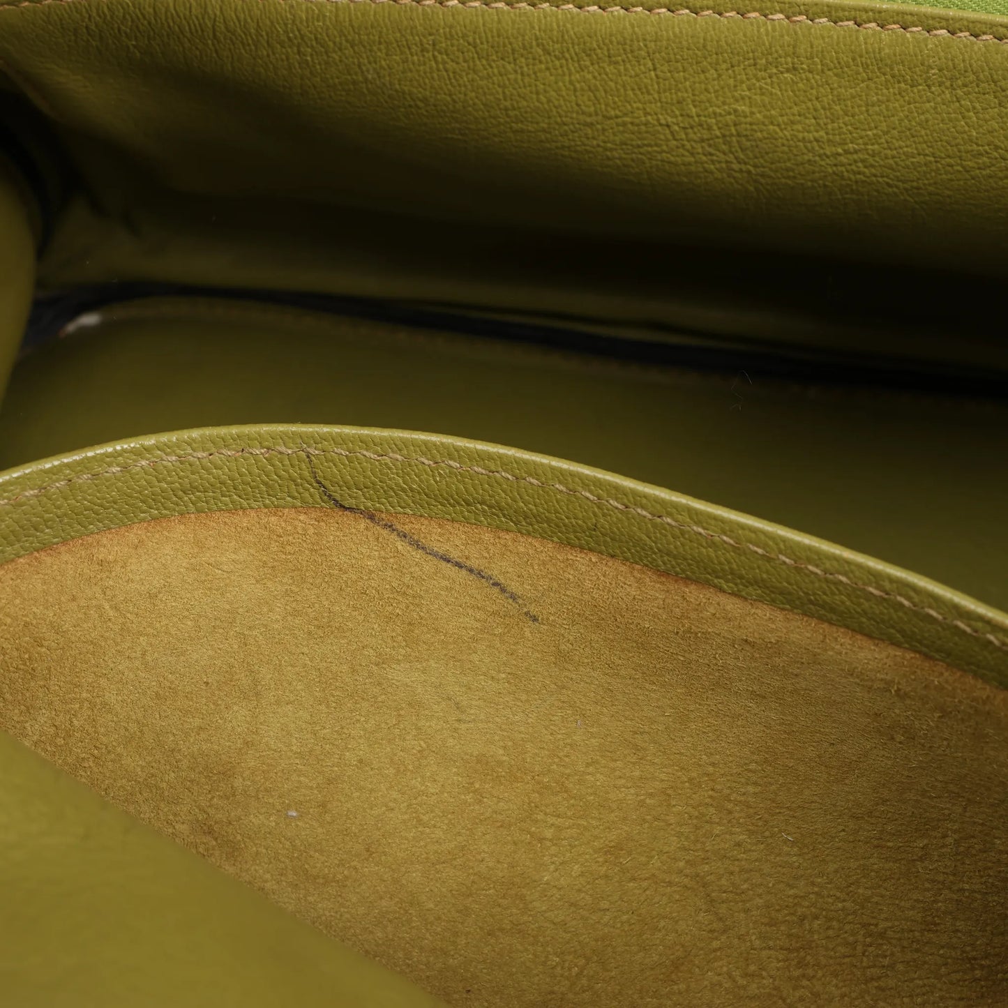 HERMES Birkin 35 Le Tournay Taurillon Clemence in Anise Green □J: 2006