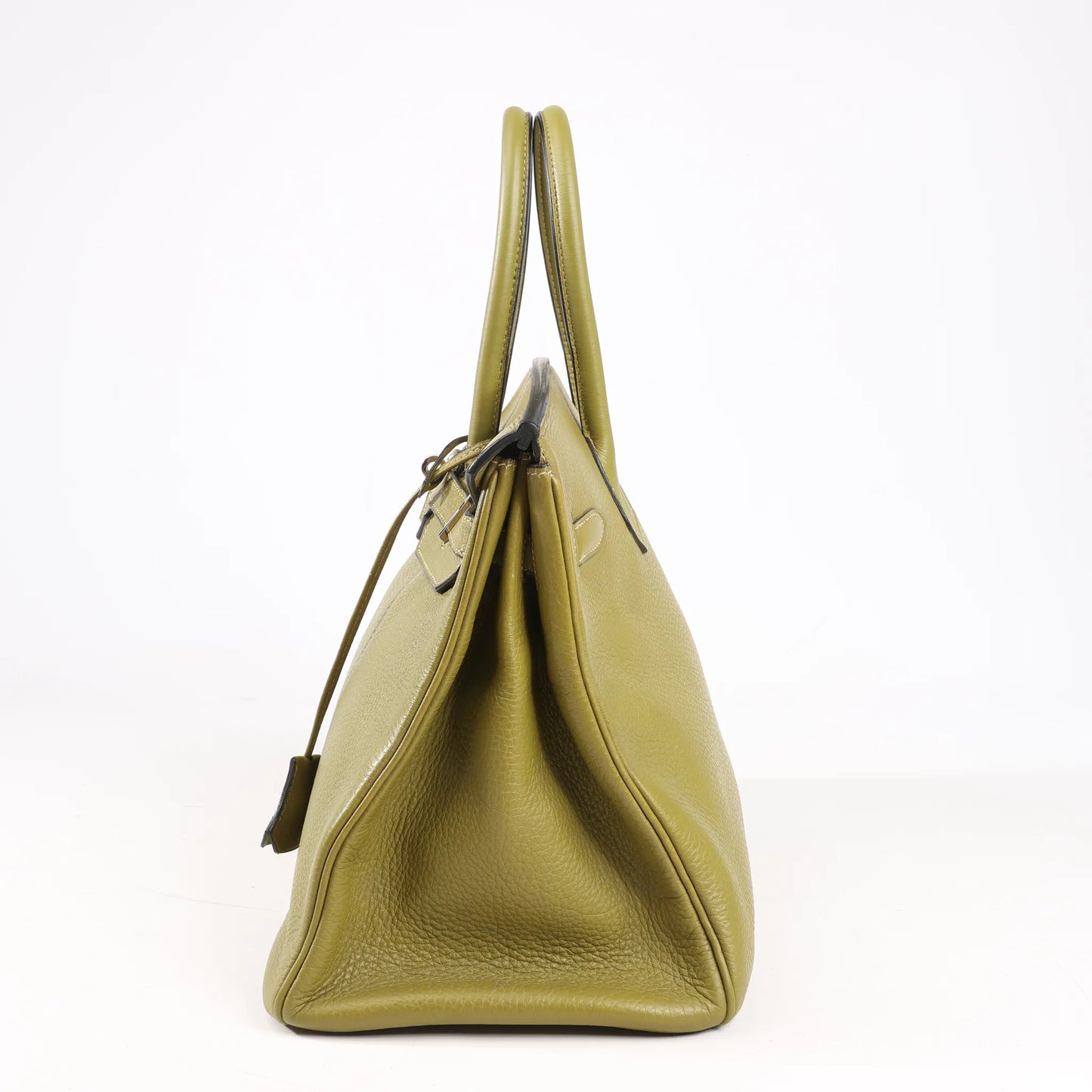 HERMES Birkin 35 Le Tournay Taurillon Clemence in Anise Green □J: 2006