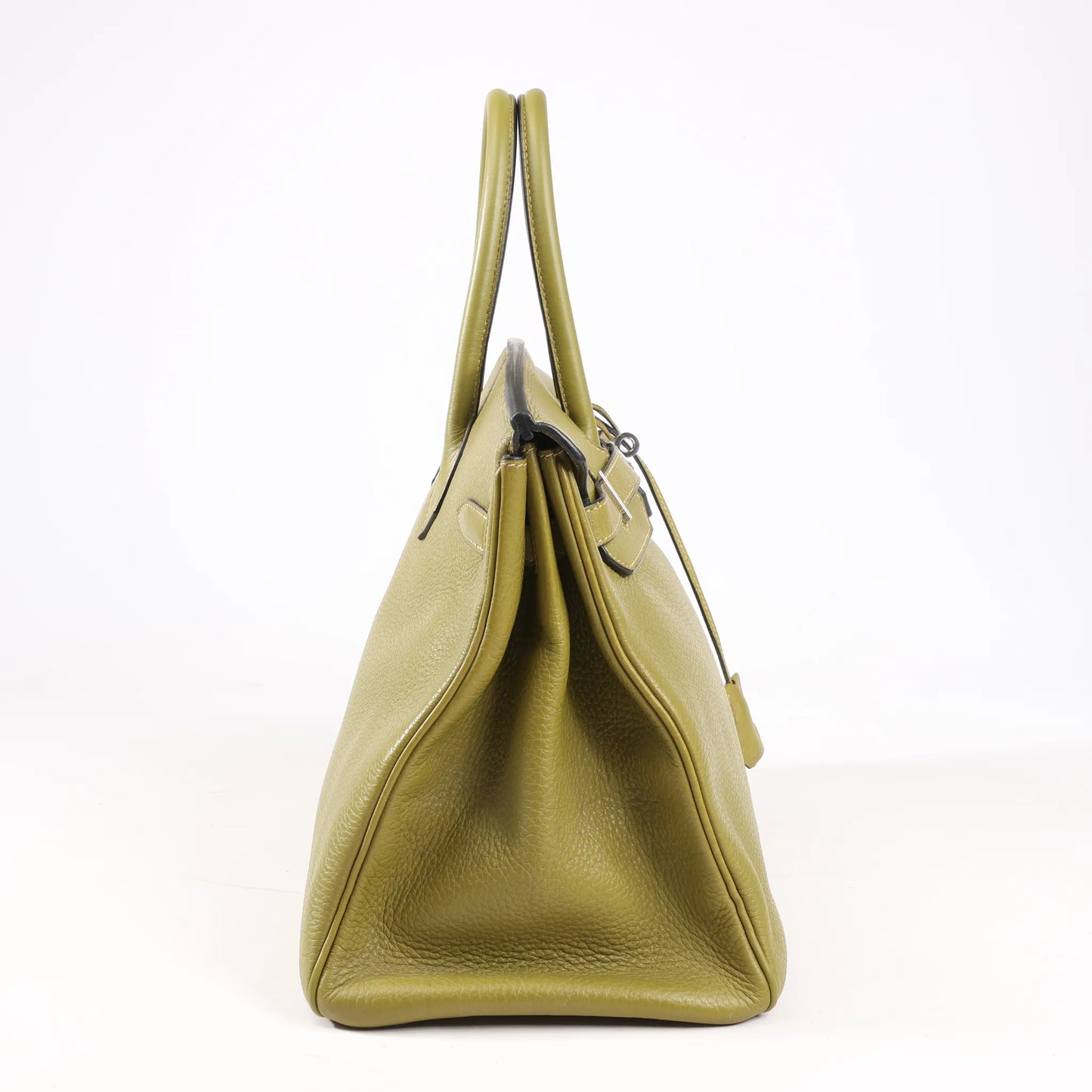 HERMES Birkin 35 Le Tournay Taurillon Clemence in Anise Green □J: 2006