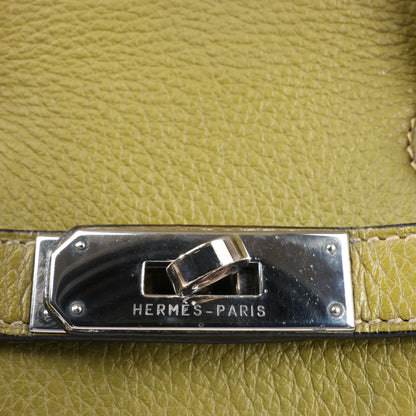 HERMES Birkin 35 Le Tournay Taurillon Clemence in Anise Green □J: 2006