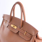 Hermès Evelyne 1 33 GM Cushbell Herrajes metálicos de oro rojo A: 1997