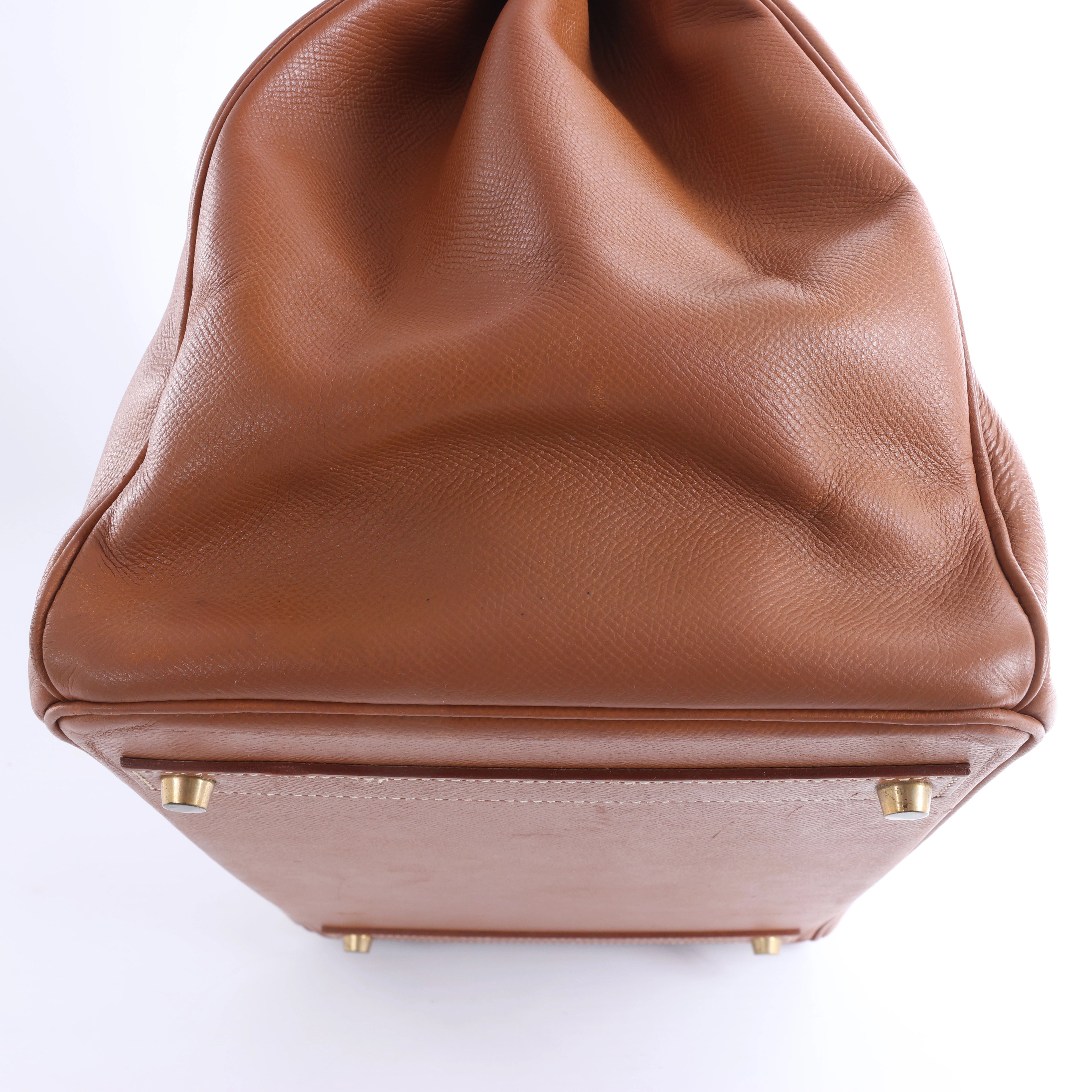 Hermès Evelyne 1 33 GM Cushbell Herrajes metálicos de oro rojo A: 1997