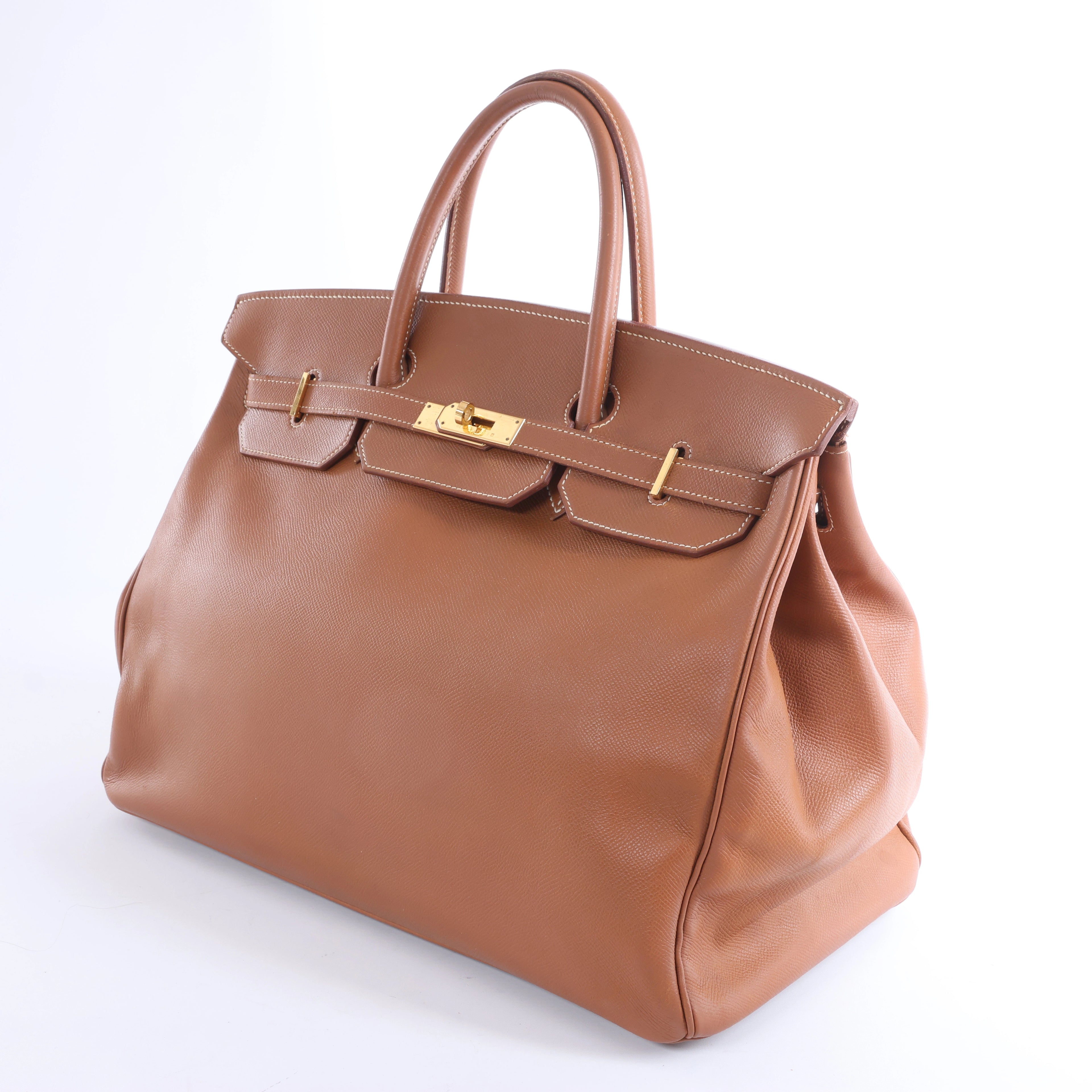Hermès Evelyne 1 33 GM Cushbell Herrajes metálicos de oro rojo A: 1997