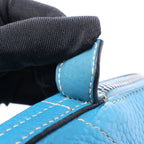 HERMES Bolide 31 Taurillon Clemence 2Way Handbag in Blue □I: 2005