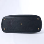 Bolso de mano HERMES Bolide 35 Cushbell Rouge vif con herrajes de metal dorado ○W:1993