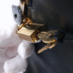 Bolso de mano HERMES Bolide 35 Cushbell Rouge vif con herrajes de metal dorado ○W:1993