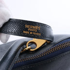 Bolso de mano HERMES Bolide 35 Cushbell Rouge vif con herrajes de metal dorado ○W:1993