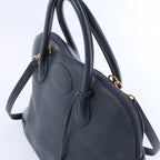 Bolso de mano HERMES Bolide 35 Cushbell Rouge vif con herrajes de metal dorado ○W:1993