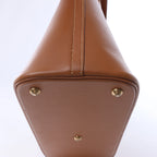 Hermès Bolide 35 Cushbell Leather Handbag in Brown ○X: 1994