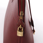 HERMES Bolide 35 Fjord Handbag in Rouge Casaque ○Y:1995