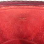 HERMES Bolide 35 Fjord Handbag in Rouge Casaque ○Y:1995
