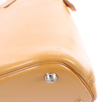 HERMES Bolide 35 Leather Handbag in Natural Brown □D: 2000