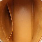 HERMES Bolide 35 Leather Handbag in Natural Brown □D: 2000