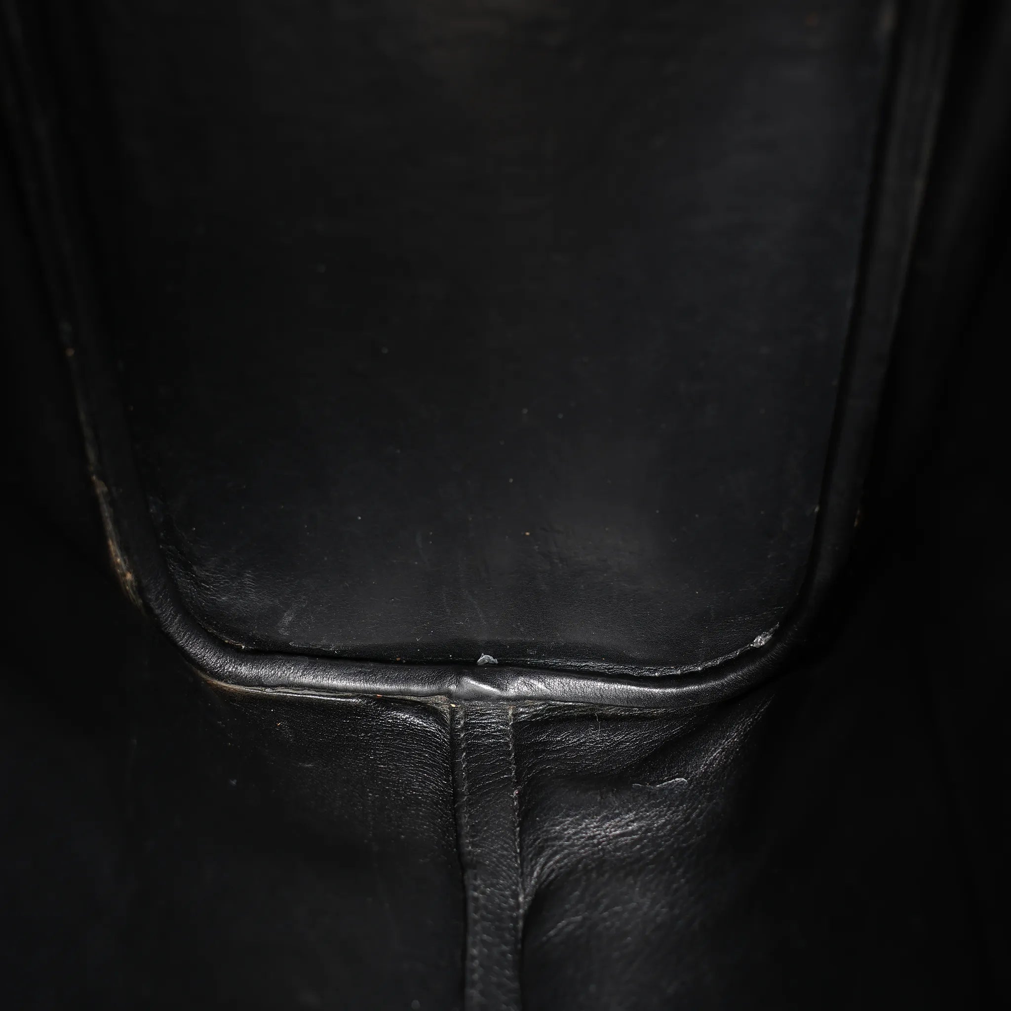 HERMES Bolide 35 Veau Gulliver 2Way Handbag in Black ○Y:1995