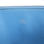 HERMES Bolide Relax 45 Handbag in Veau Sikkim Azure T:2015