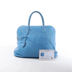 HERMES Bolide Relax 45 Handbag in Veau Sikkim Azure T:2015