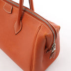 HERMES Bombay 27 Paris Vache Liegee Brique Handbag in Brown □J: 2006