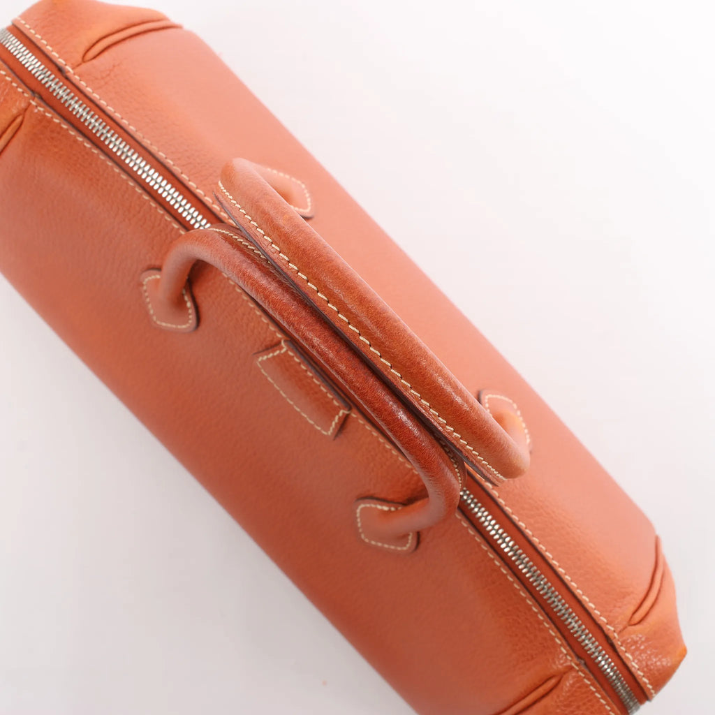 HERMES Bombay 27 Paris Vache Liegee Brique Handbag in Brown □J: 2006