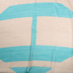Hermès Carré Géant "Calégé amplume HIKAT" Cashmere & Silk handkerchief in Beige x Green