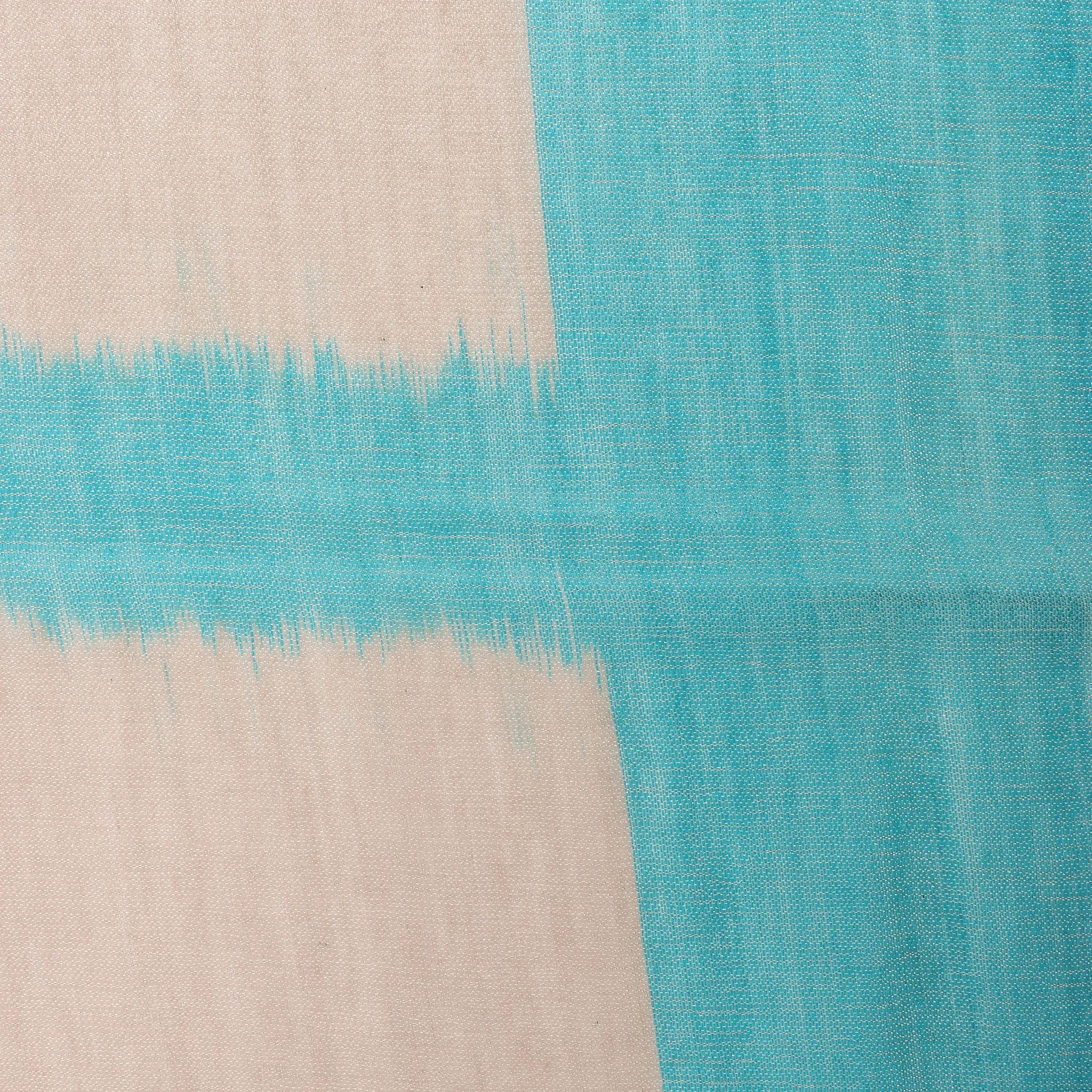 Hermès Carré Géant "Calégé amplume HIKAT" Cashmere & Silk handkerchief in Beige x Green