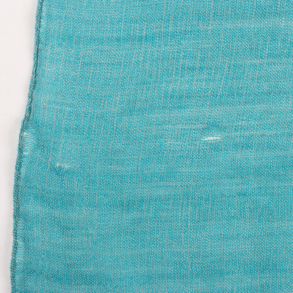 Hermès Carré Géant "Calégé amplume HIKAT" Cashmere & Silk handkerchief in Beige x Green