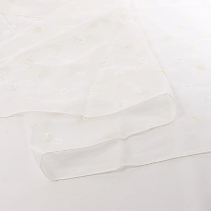 Hermès Carré 100 "Multicharms" Silk handkerchief in White