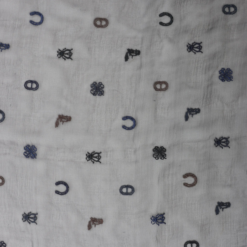 Hermès Carré 100 "Multicharms" Silk handkerchief in Black