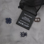 Hermès Carré 100 "Multicharms" Silk handkerchief in Black