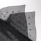 Hermès Carré 100 "Multicharms" Silk handkerchief in Black