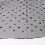 Hermès Carré 100 "Multicharms" Silk handkerchief in Black