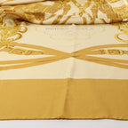 Hermès Carré 140 "BRIDES de GALA" Silk handkerchief in Brown