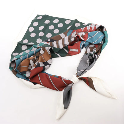 Hermès Carré 140 "ONE TWO THREE AND AWAY WE GO" Silk handkerchief in Gray