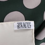 Hermès Carré 140 "ONE TWO THREE AND AWAY WE GO" Silk handkerchief in Gray