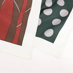 Hermès Carré 140 "ONE TWO THREE AND AWAY WE GO" Silk handkerchief in Gray