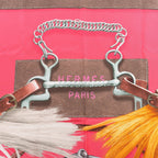Hermès Carré 140 "Projets Carres au Crayon" Silk handkerchief in Pink