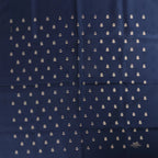 Pañuelo de seda Hermès Carré 70 "soleil de soie" en azul