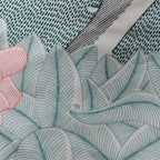 Hermès Carré 70 "Drunk by the wind" Silk handkerchief in Gray