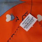 Hermès Carré 70 "Hermes Tea Time" Silk handkerchief in Orange