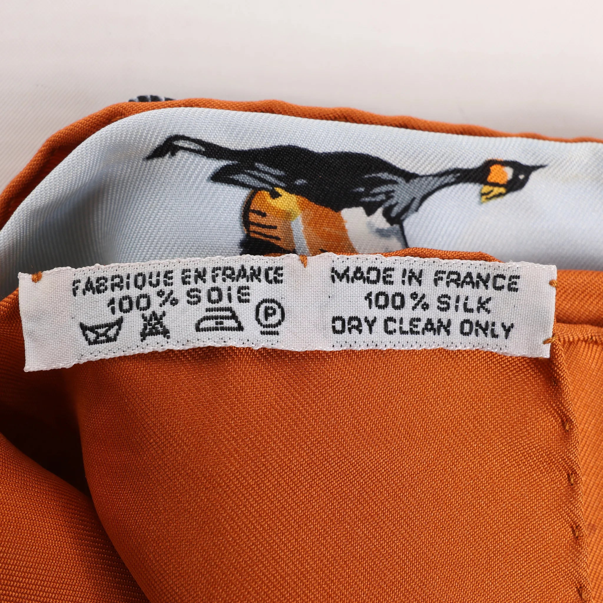 Hermès Carré 90 "AFRICA" Silk handkerchief in Brown