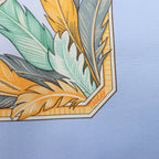 Hermès Carré 90 "AMAZONIA" Silk handkerchief in Blue