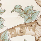 Hermès Carré 90 "AU COEUR DES BOIS" Silk handkerchief in Beige