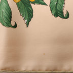Hermès Carré 90 "AU COEUR DES BOIS" Silk handkerchief in Beige