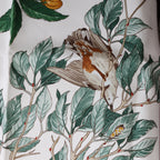 Hermès Carré 90 "AU COEUR DES BOIS" Silk handkerchief in Pink