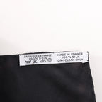 Hermès Carré 90 "Au Son du Tam Tam" Silk handkerchief in Black