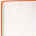 Hermès Carré 90 "BATEAU A VAPEUR DE JOUFFROY DABBANS 1784" Silk handkerchief in Beige